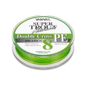 Varivas SUPER TROUT ADVANCE DOUBLE CROSS Light Green PE 8X 100m 6lb PE0.6