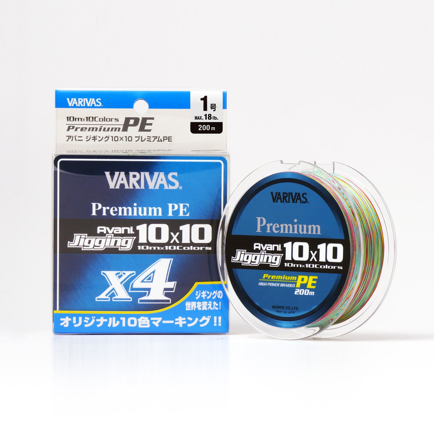 VARIVAS Avani eging Premium PE X4 Milky #0.6 10lb 150m 04502 JAPAN IMPORT 