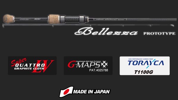 BELLEZZA PROTOTYPE 21GBLZPS-5112UL-S-BB EXTRA FAST 1.80m 0.6-4gr Ultra Light