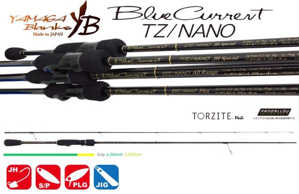 YAMAGA BLUE CURRENT 71TZ NANO 2.175m 7gr Fuji Titanium Torzite