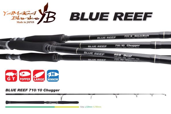 YAMAGA BLUE REEF GT 710/10 CHUGGER 2.415m Max 220gr